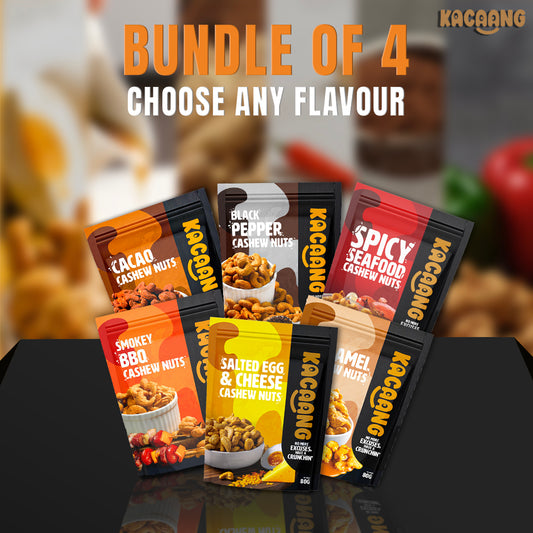 [Bundle of 4 - Saving] Cashew Nuts In 6 Flavour